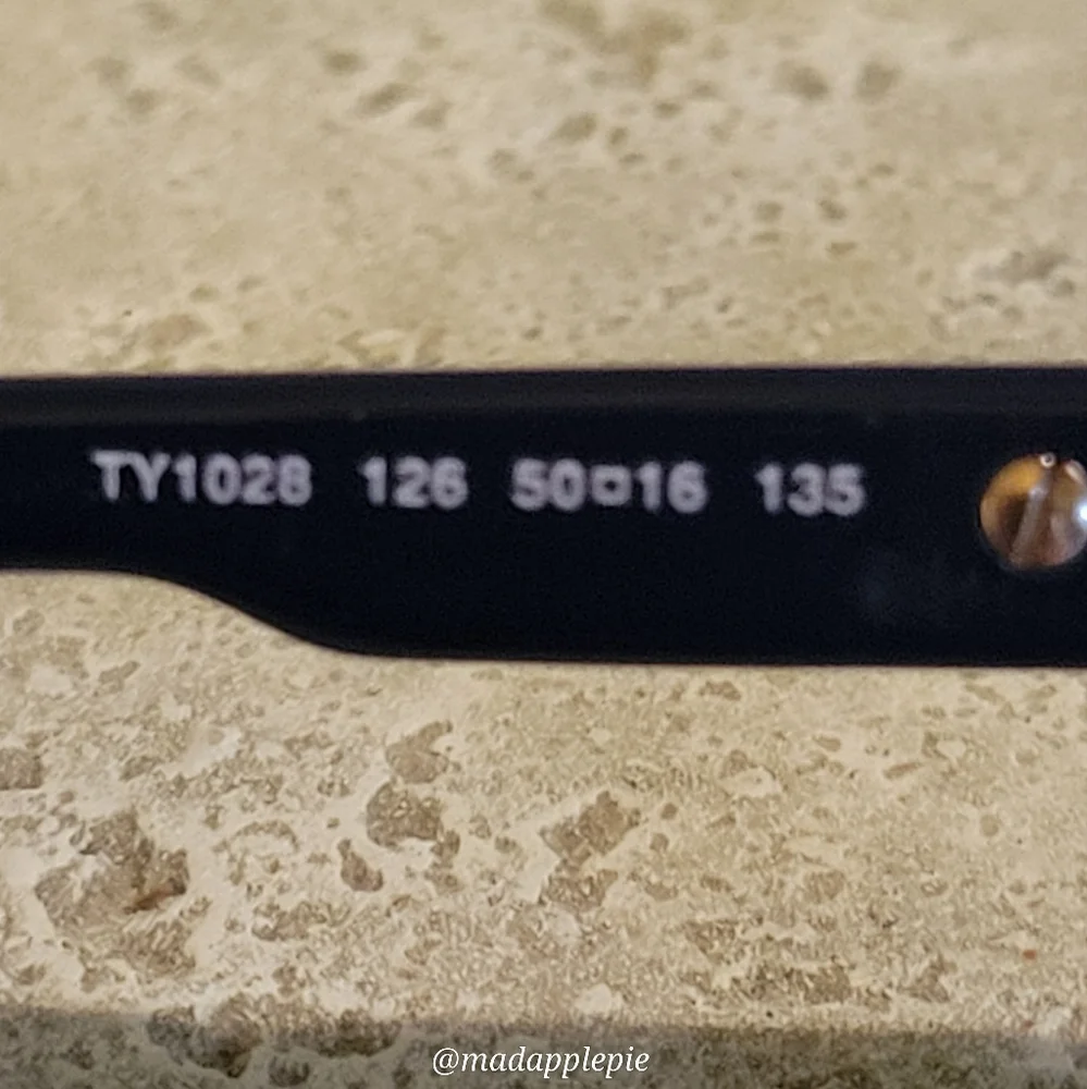 Tory Burch Logo Glasses Frame Only Designer Celebrity #112